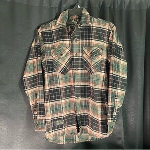 Vermont Flannel Co. Long Sleeve Button Up x-small USA made